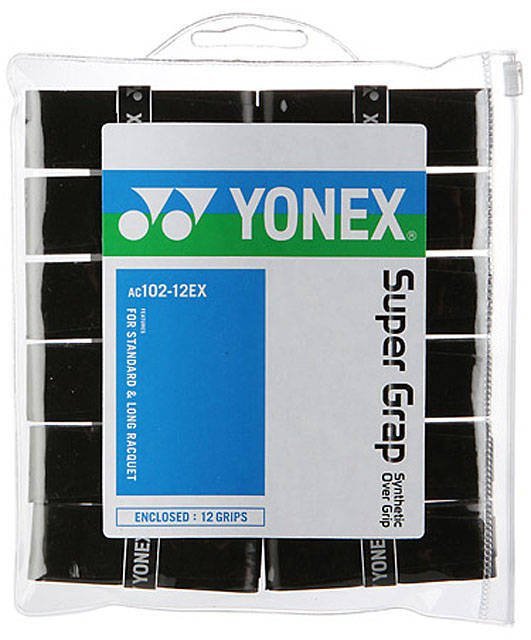 Yonex over Grip Super grap 12er, standard AC102-12EX-black