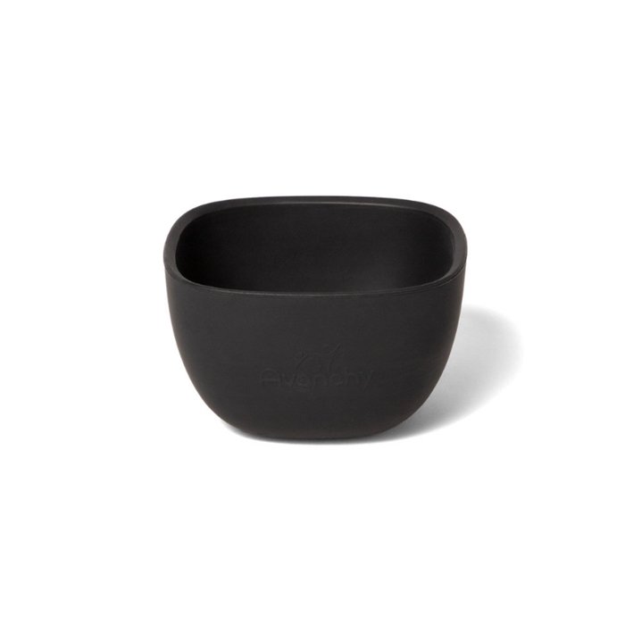 Avanchy La Petite Silikonowa Miseczka Dla Dziecka 4M+ Black