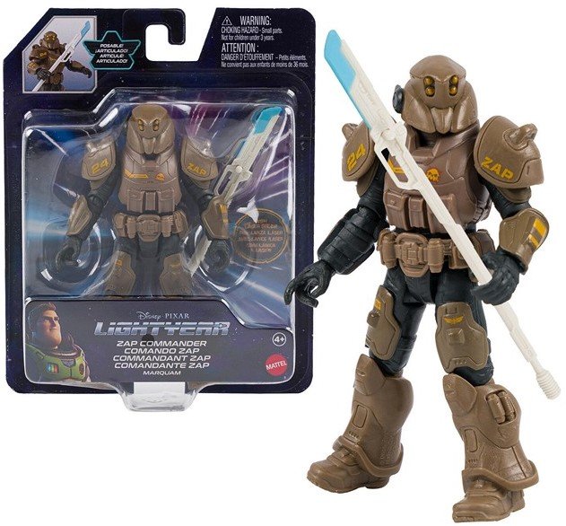 Mattel Buzz Astral Lightyear Zap Commander 13Cm