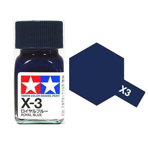 Tamiya Enamel 80003 X-3 Royal Blue 10Ml
