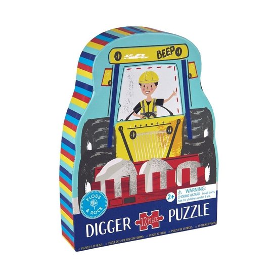 Na Budowie Puzzle 12 Elementów