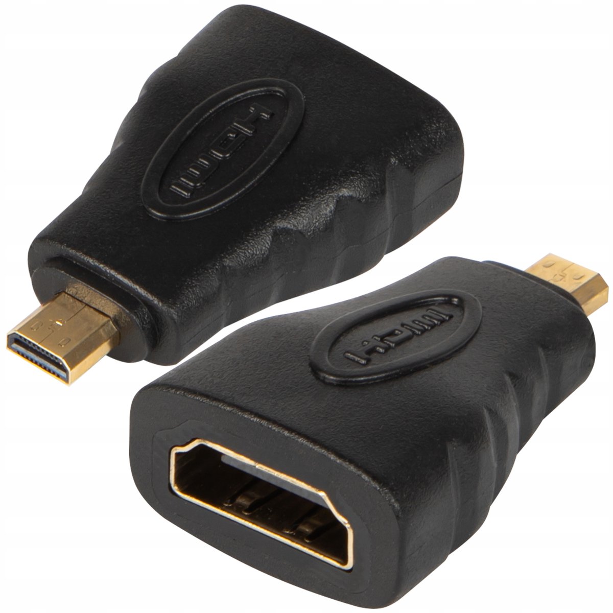Adapter Przejście Gniazdo Hdmi Wtyk Micro Hdmi