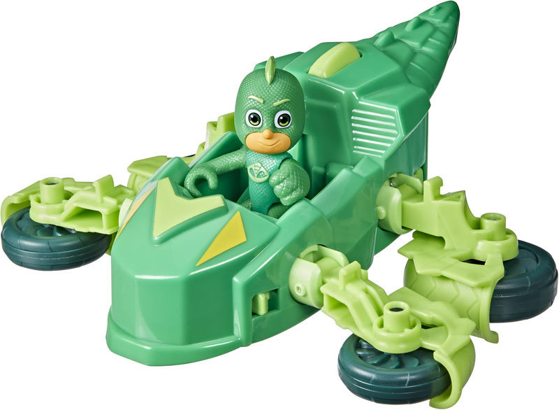 Pidżamersi, Figurka Gekson I Pojazd, Seria Deluxe, Hasbro