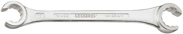 Gedore 6057430 400 12 x 14 podwójny klucz oczkowy otwarty 6-kątny 12 x 14 mm, 12 x 14 mm
