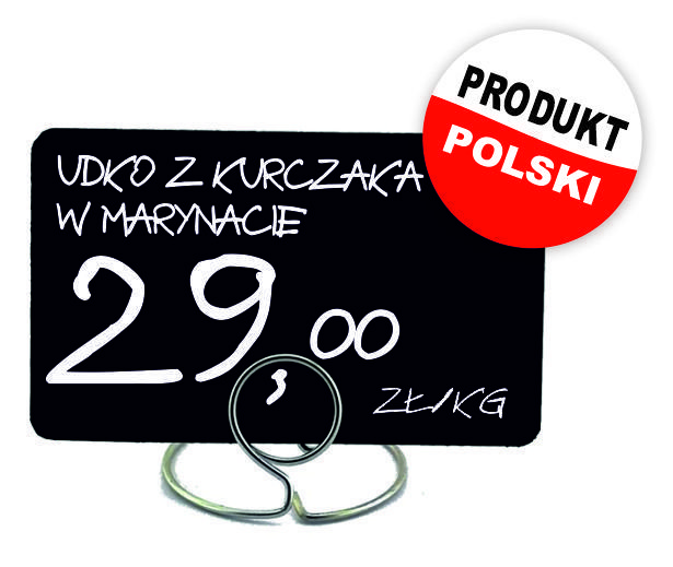 Piny/Nakładki Do Cenówek Produkt Polski - 10Sztuk