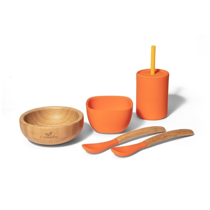 Avanchy Family Zestaw Obiadowy Dla Dziecka Orange
