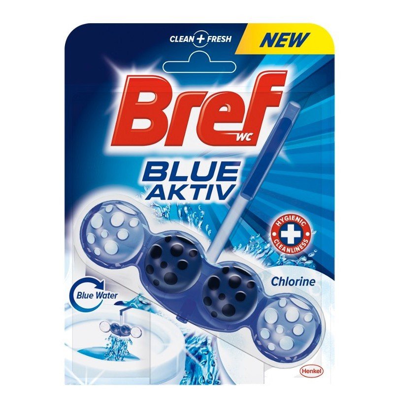 Bref Blue Aktiv Chlorine WC zawieszka 50 g