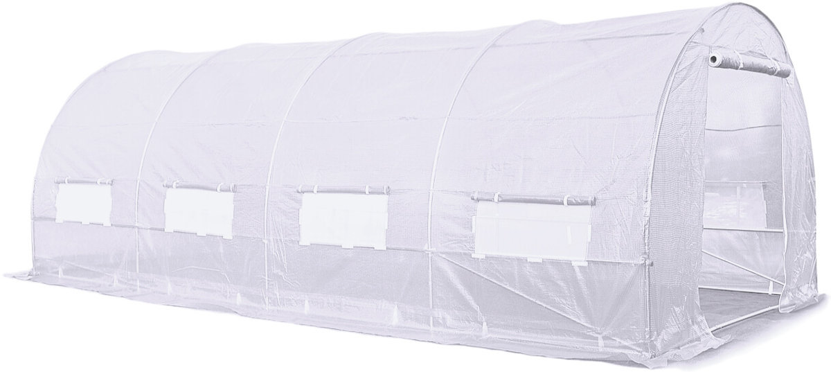 Tunel Podwójne Drzwi 3X6X2 - 18M2 Biały