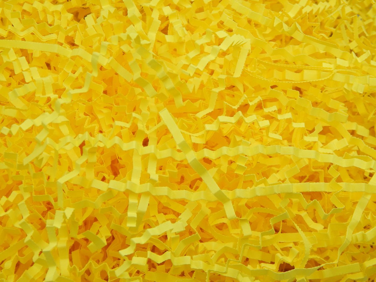 Wypełniacz Naturalny Dekoracyjny 500G Żółty