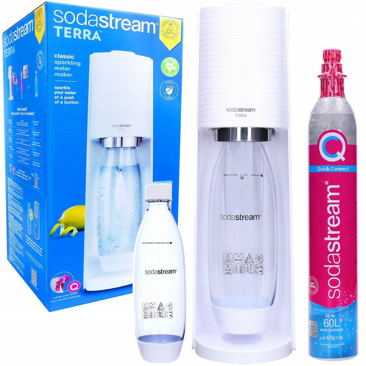 Saturator Sodastream Terra Butelka Pod Choinkę