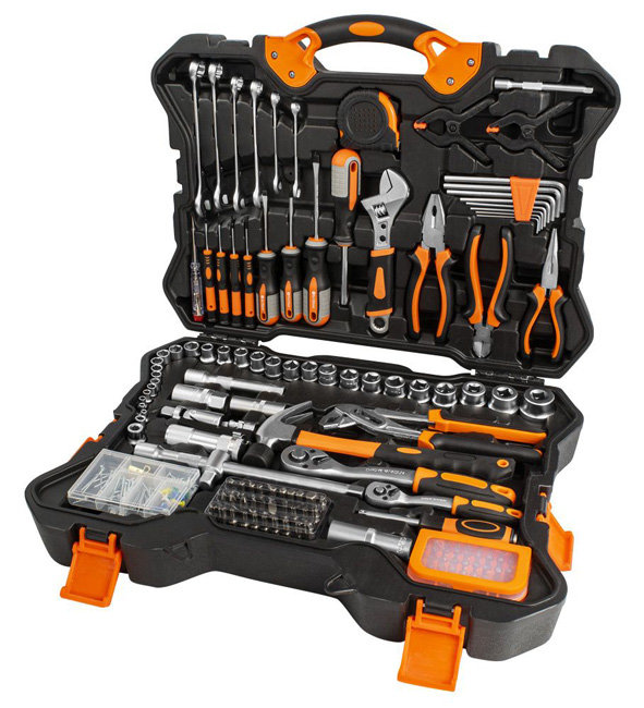 Zestaw Narzędzi W Walizce 256 Elementów