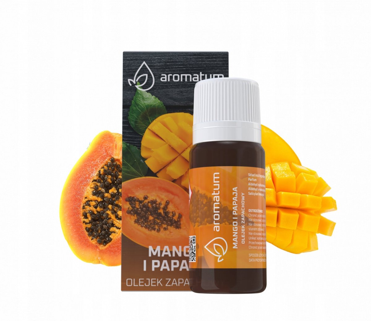 Olejek Zapachowy 12Ml Mango Papaja Do Świec Wosku