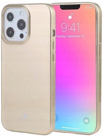 OEM Futerał Jelly Mercury do iPhone 14 PRO złoty