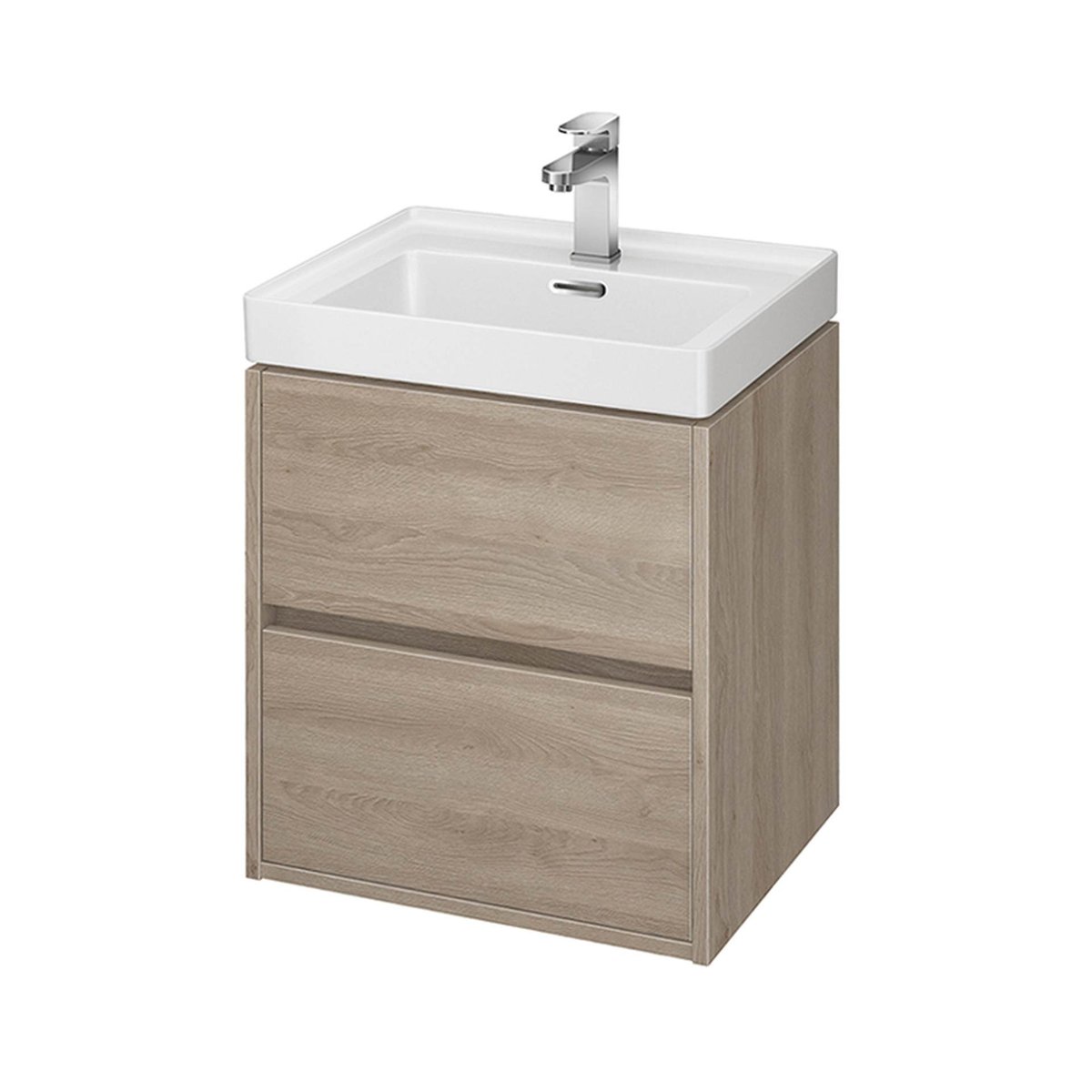 Cersanit Crea Szafka podumywalkowa 49,4x39,7x53,3 cm dąb S924-007 Kraków (S924007)