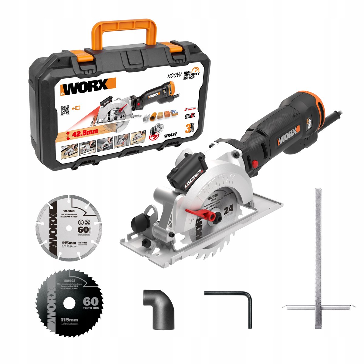 WORX Pilarka tarczowa WX437