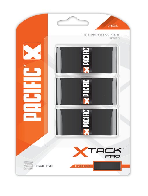 Pacific owijki tenisowe X TACK 3pack black 4015365147952
