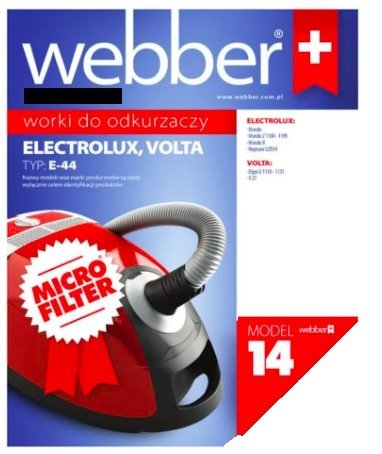 Webber Worki do odkurzacza Webber 14