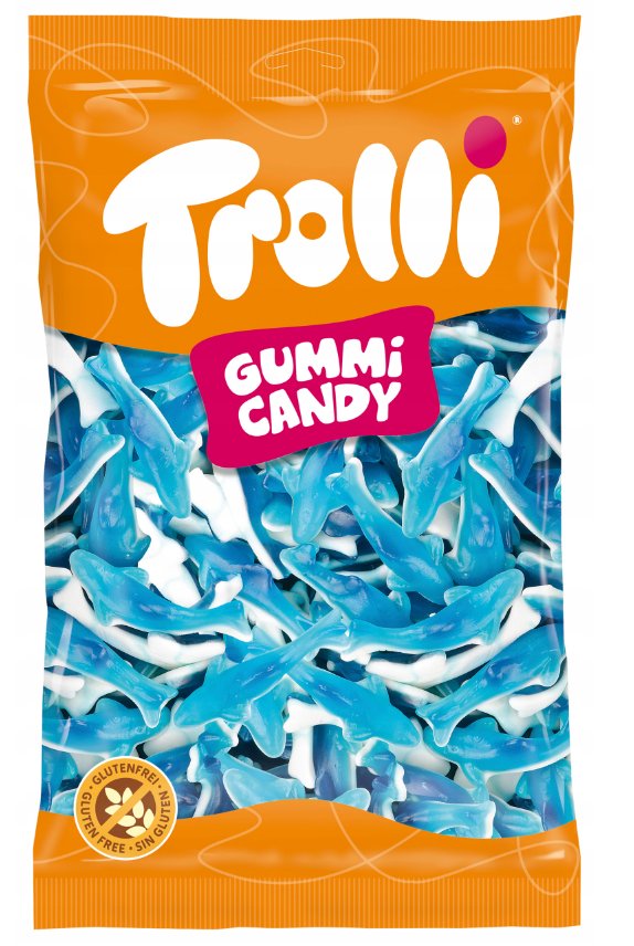 Trolli, żelki owocowe Rekiny, 1 kg