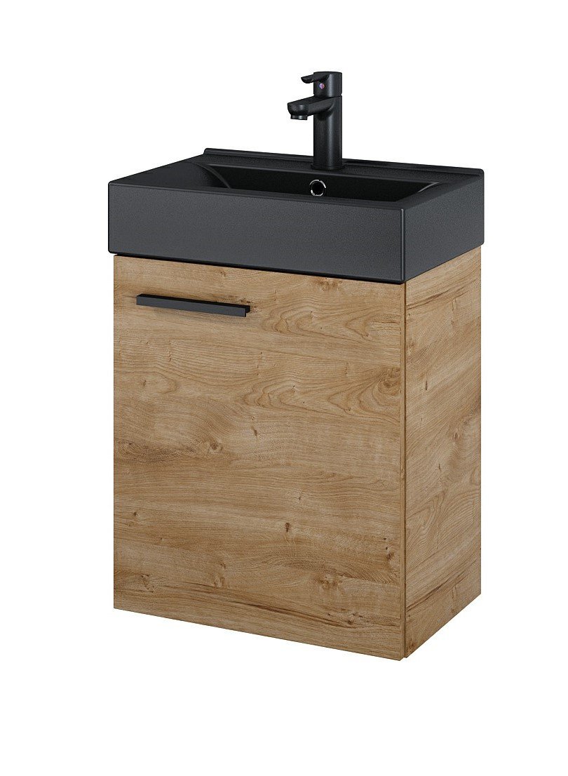 Elita Tiny set 45 1D umywalka + szafka canela oak 168302 5907546866013