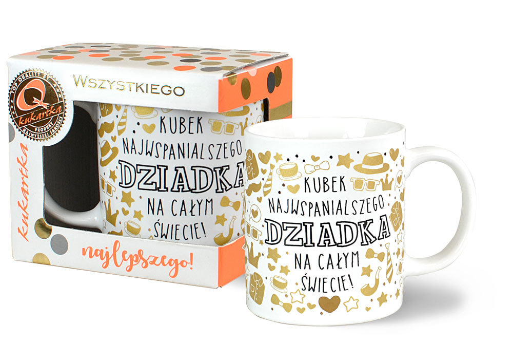 Kubek Premium Q Dziadek - Kukartka