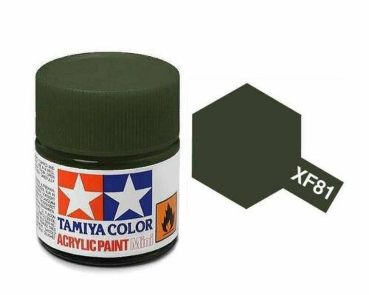 Tamiya Farba Acrylic Min i XF-81 Dark Gr GXP-500031