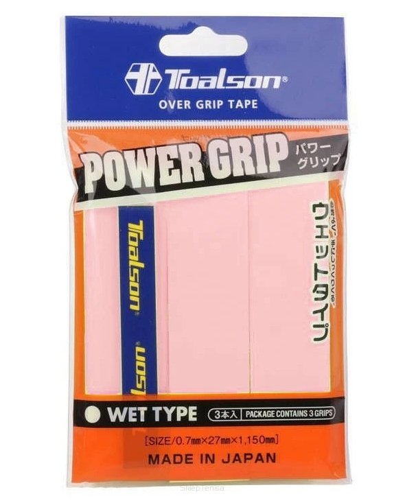 Owijka Wierzchnia Toalson Power Grip 3P - Różowa