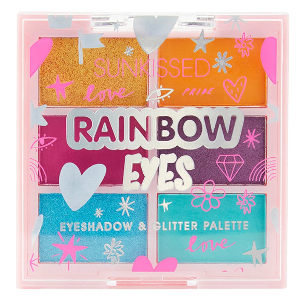 Sunkissed Rainbowe Eyes Paleta 6 Cieni