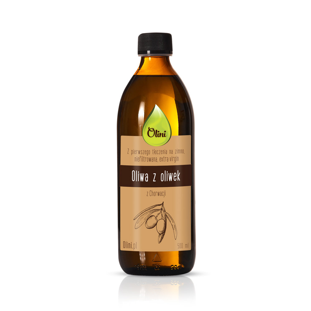 Oliwa Z Oliwek Chorwacka 500 Ml Olini