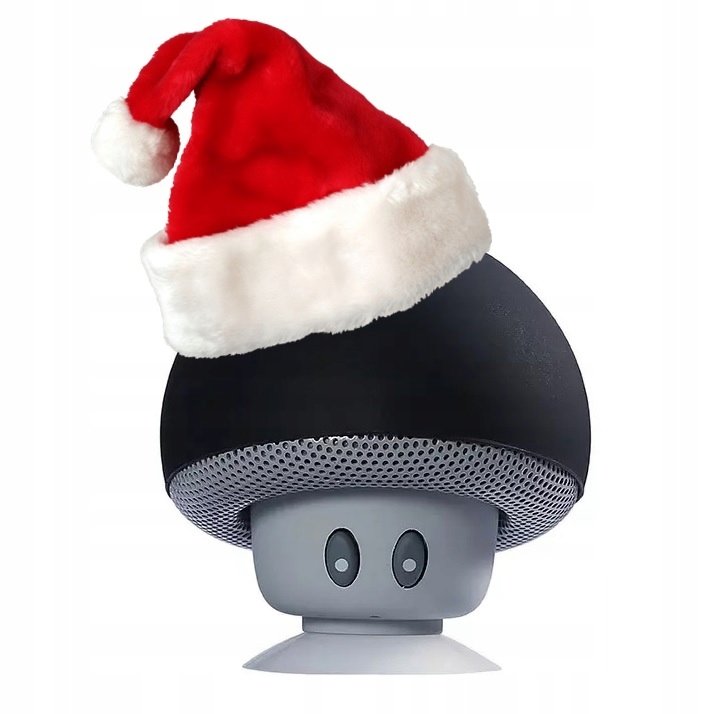 Super Prezent Dla Dzieci! Głośnik Grzybek! Black