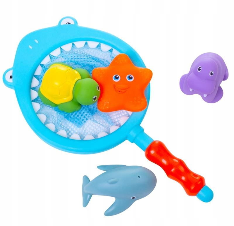 Bocioland Siateczka Do Łowienia Zabawek + 5 Zabawek 0328