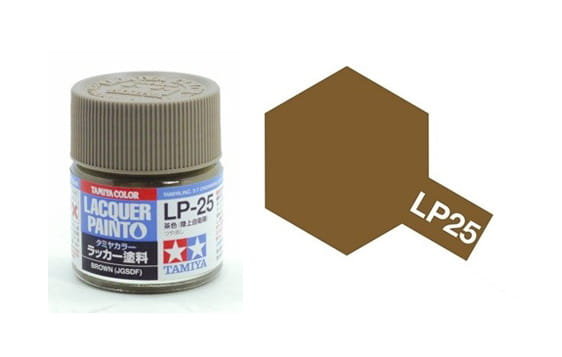 Tamiya 82125 Lp-25 Brown (Jgsdf) [Matt] (Lacquer) 10Ml