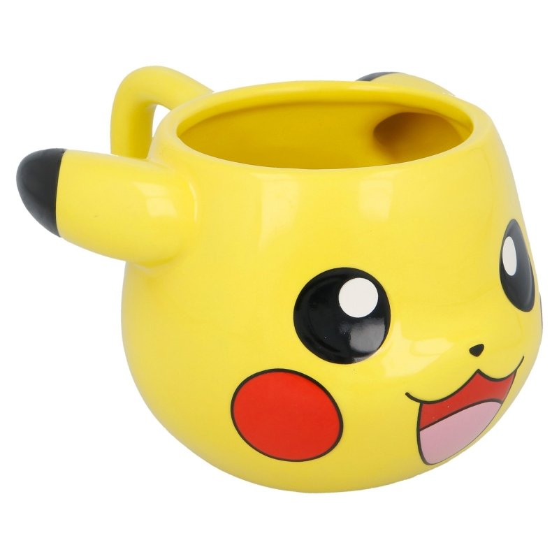 Kubek Ceramiczny 3D Pokemon 500Ml W Pudełku