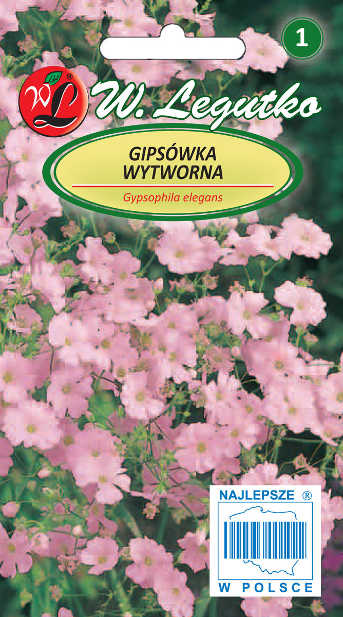 Legutko sp. z o.o Nasiona Gipsówka wytworna różowa, 1g