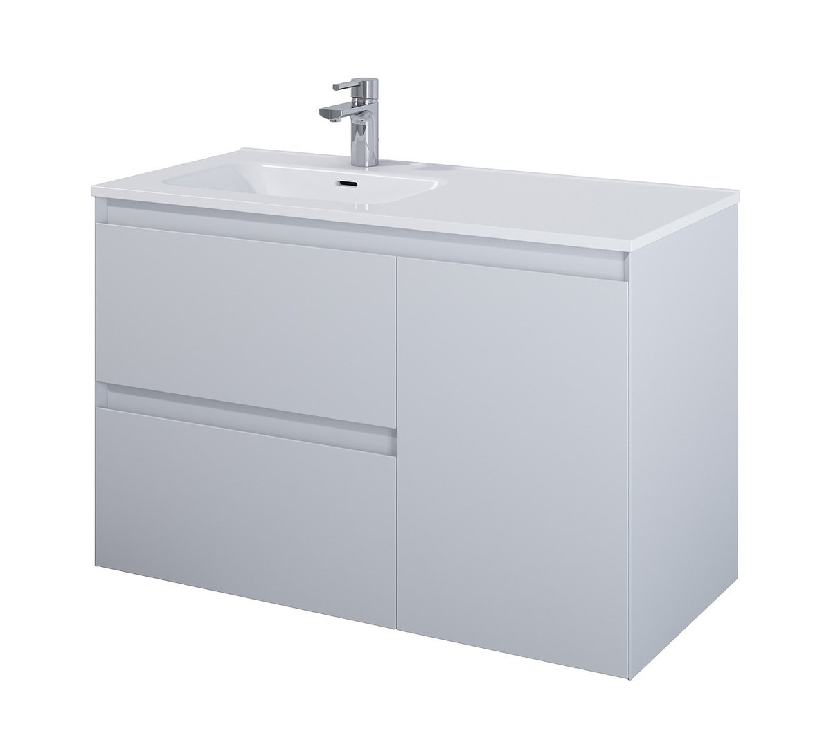Elita 168153 SZAFKA podumywalkowa SPLIT 100 2S P CARGO STONE MATT PDW
