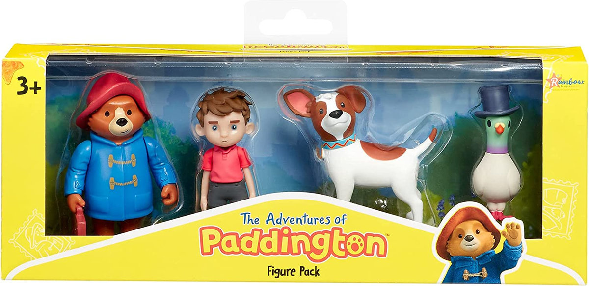 Miś Paddington, Zestaw oryginalnych figurek, Rainbow Designs