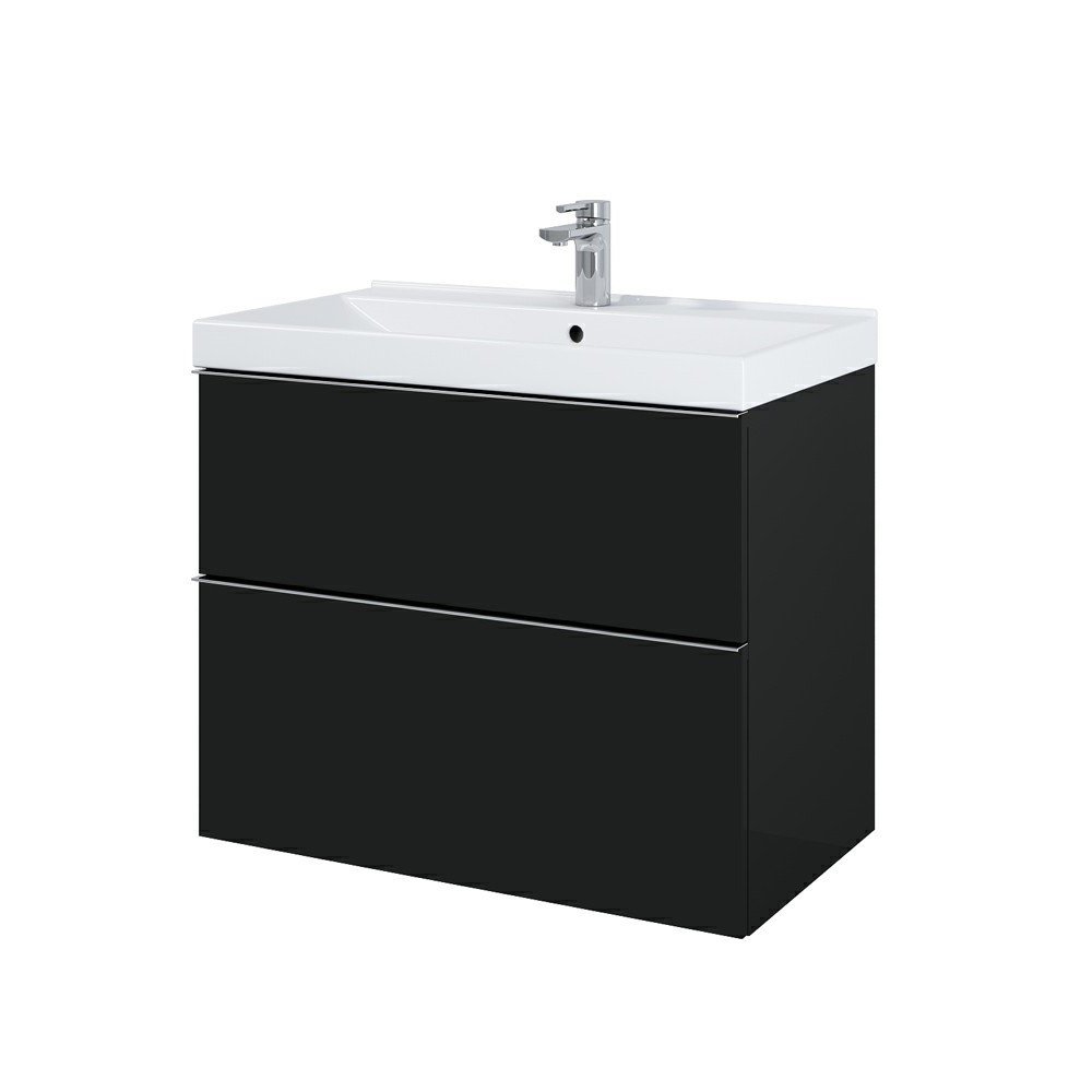 Elita 168106 SZAFKA LOOK 80 2S BLACK MATT PDW