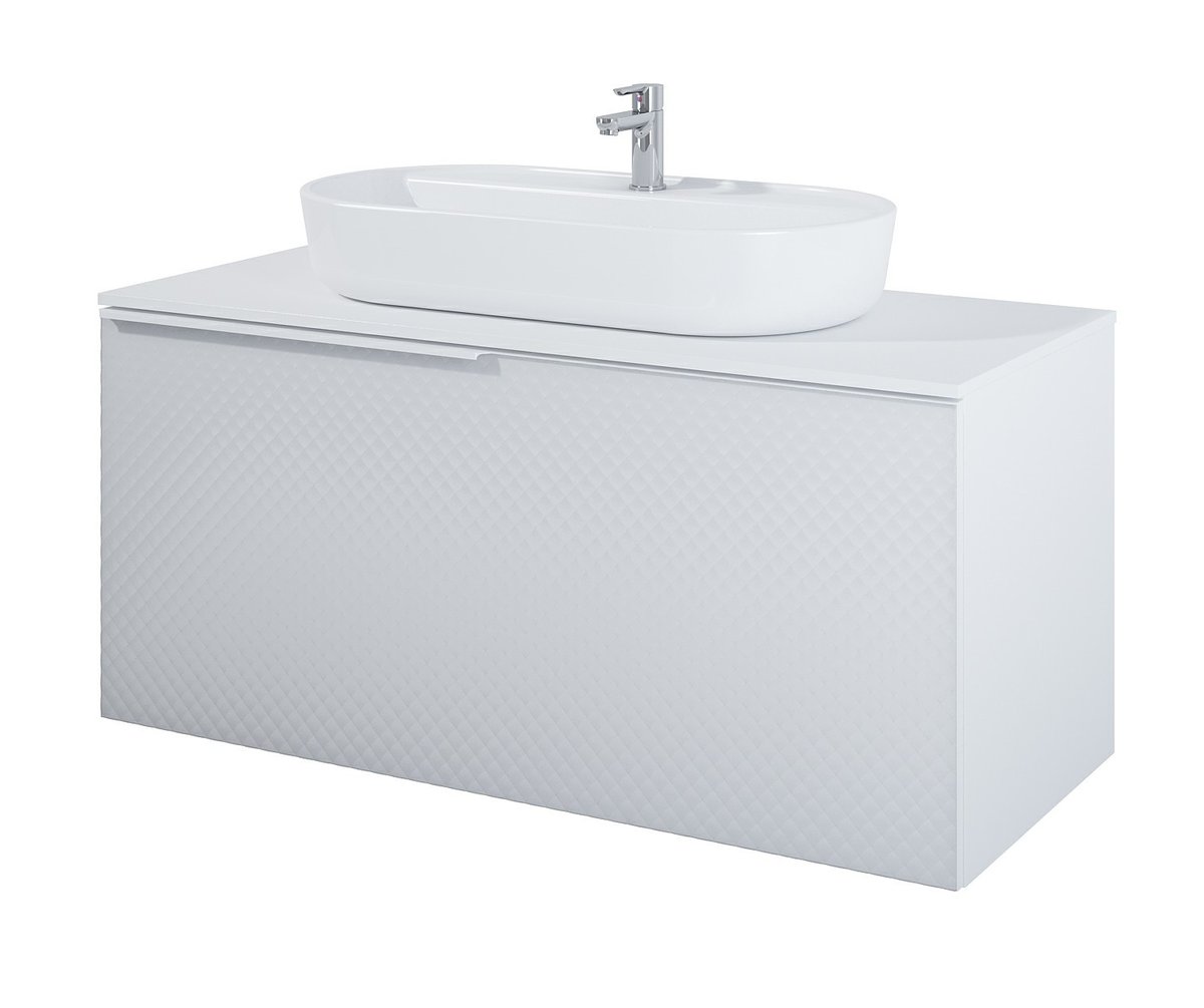 Elita Glam szafka 120 1S + 1S white matt 168382 5907546872267