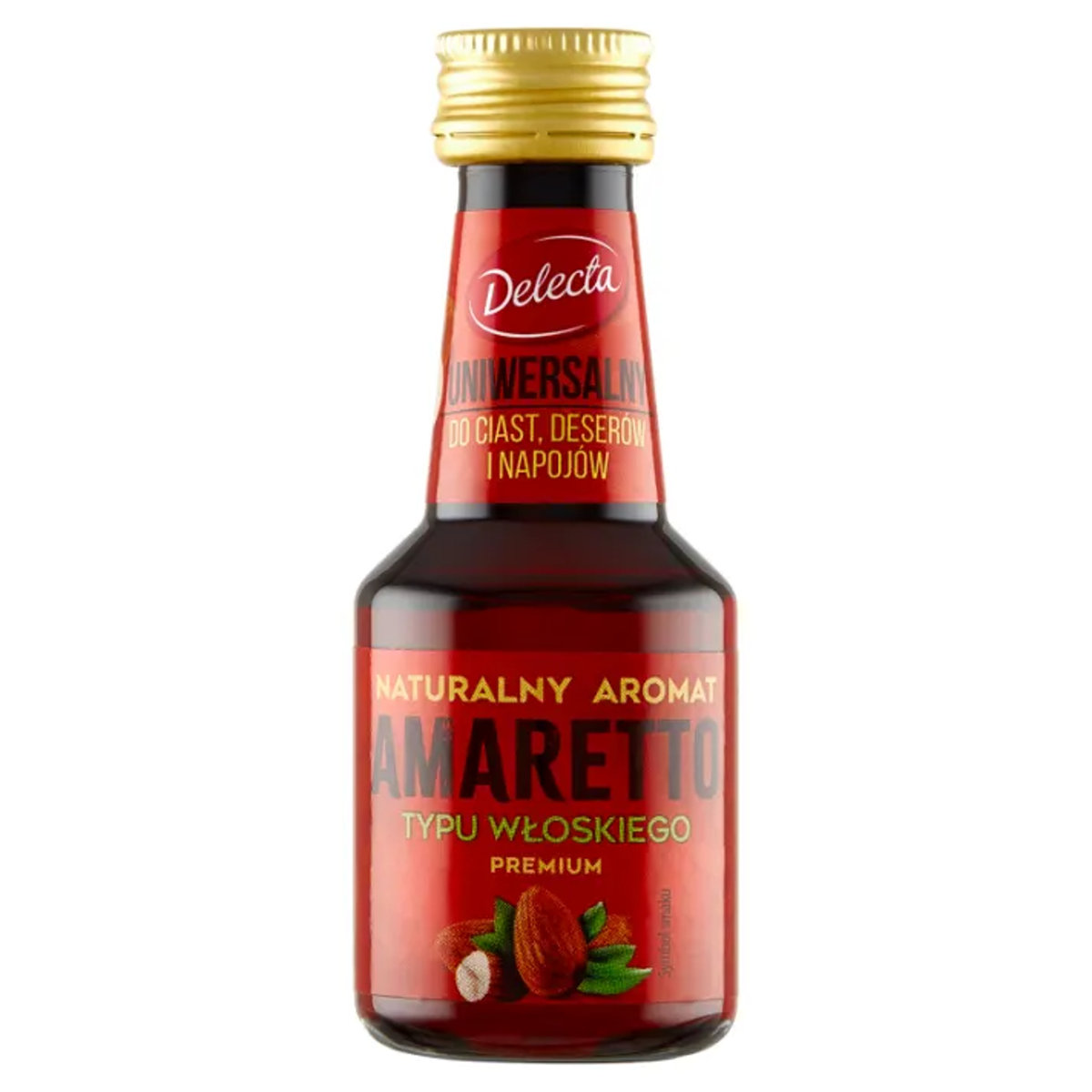 Delecta Amaretto naturalny aromat Premium 30 ml