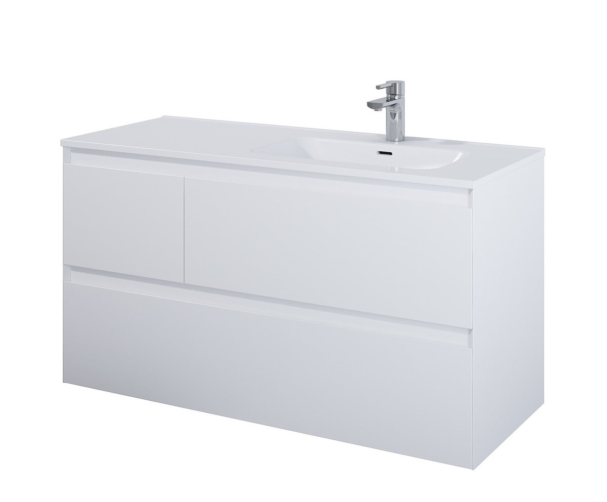Elita 168172 SZAFKA podumywalkowa SPLIT 120 3S L WHITE MATT PDW