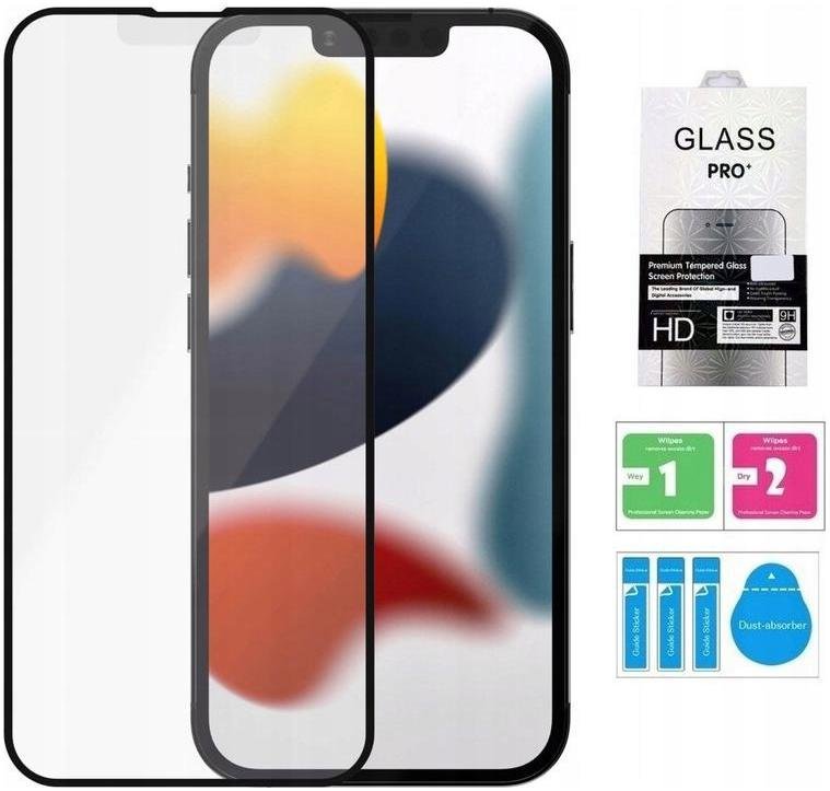 Szkło Hartowane Pełne 9H 5D Do Iphone 13 Pro Max
