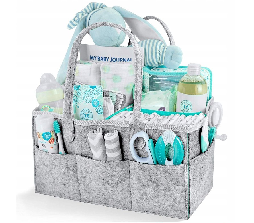 Organizer Na Pieluszki Torba Dla Mamy Dziecka Filc