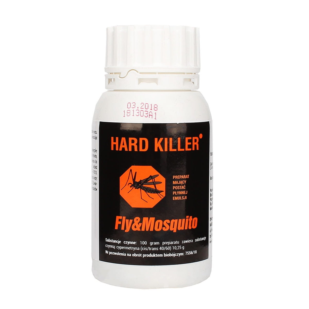 Hard Killer Oprysk Na Komary, Muchy, Pluskwy, Mrówki, Karaluchy 250 Ml