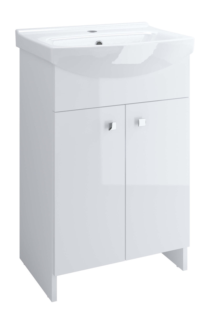 Cersanit SET SATI CERSANIA 60 BIAŁA DSM SZAFKA + UMYWALKA) S567-006-DSM