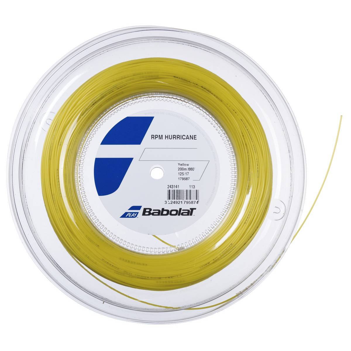 Naciąg Babolat Rpm Hurricane Spin Durability 1.25 Szpula