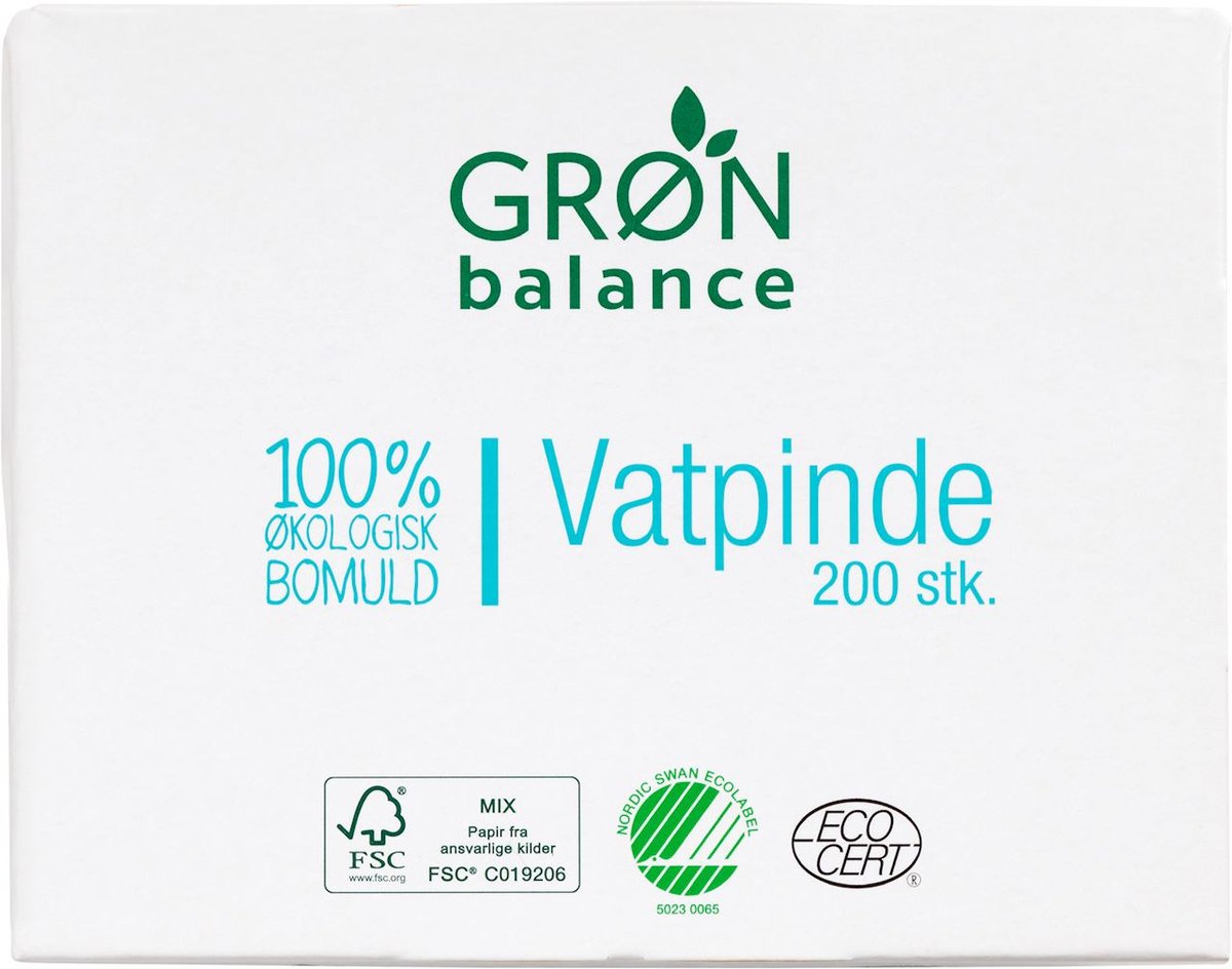 GRON BALANCE (kosmetyki, środki czystości) PATYCZKI KOSMETYCZNE 200 szt. - GRON BALANCE 5701410406677