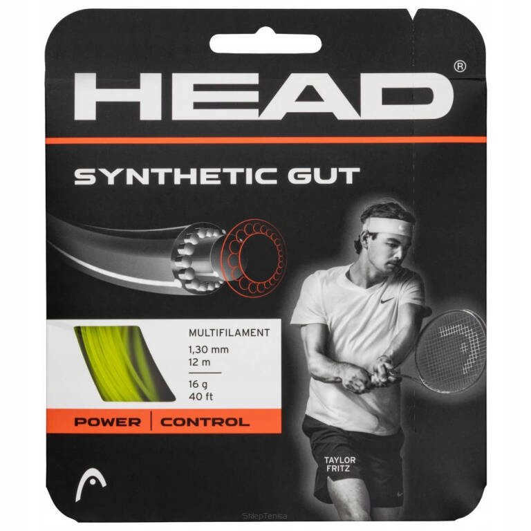 Naciąg Tenisowy Head Synthetic Gut 1.25 Złoty