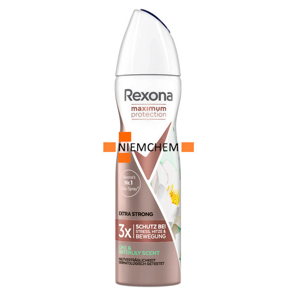 Rexona Antyperspirant w sprayu MaxiWater lilia i limonka 150 ml