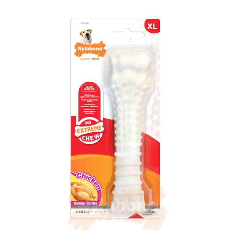Zabawka Dla Psa Kość Extreme Durachew Bone – Rozm. Xl, Smak Kurczaka