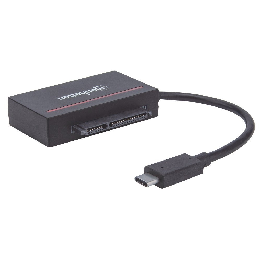 Zdjęcia - Obudowa dysku MANHATTAN Kieszeń  USB-C 3.0 - SATA 2.5 i CFast  (152976)