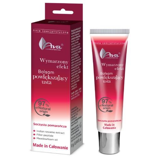 AVA AVA Balsam powiększający usta Soczysta pomarańcza, 10g